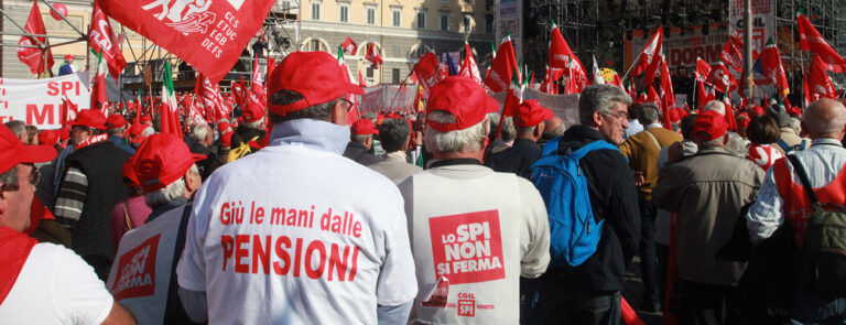 Scopri di più sull'articolo Pensionati di nuovo in piazza – di Michele Lomonaco