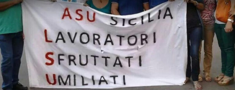 Scopri di più sull'articolo Precari Asu in Sicilia, la luce dopo un tunnel lungo vent’anni – di Frida Nacinovich