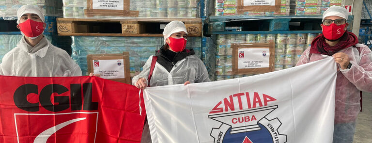 Scopri di più sull'articolo Capodanno in mare per la Flai Cgil, che sfida l’Atlantico per portare cibo a Cuba – di Frida Nacinovich