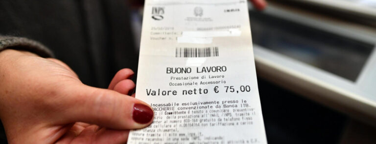 Scopri di più sull'articolo Meloni amplia i voucher: meno diritti e più lavoro nero – di Federico Antonelli