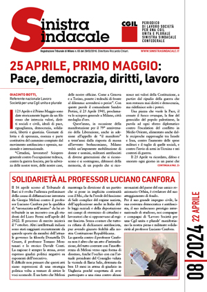 Scopri di più sull'articolo SCARICA IL NUMERO 08-2024 IN PDF