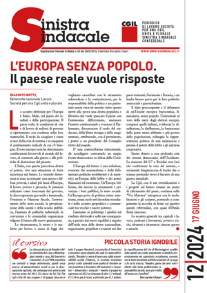 Scopri di più sull'articolo SCARICA IL NUMERO 12-2024 IN PDF