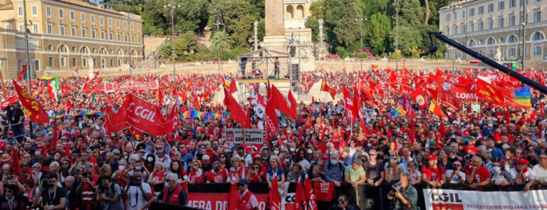 Scopri di più sull'articolo Continua la mobilitazione verso lo sciopero generale – di Giacinto Botti