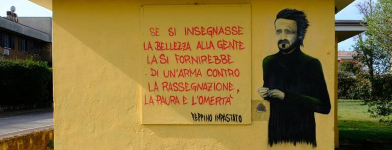 Scopri di più sull'articolo Nel ricordo di Peppino Impastato. Lotta alla mafia e per i diritti dei palestinesi – di Federico Antonelli