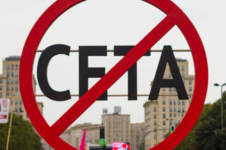 Scopri di più sull'articolo La partita del Ceta non è ancora chiusa – di Monica Di Sisto