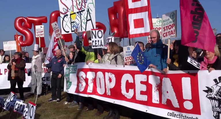 Scopri di più sull'articolo Fermare il Ceta e gli altri accordi di libero scambio – di Monica Di Sisto