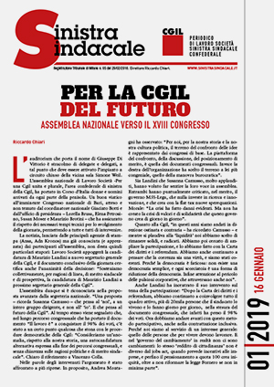 Scopri di più sull'articolo SCARICA IL NUMERO 01-2019 IN PDF