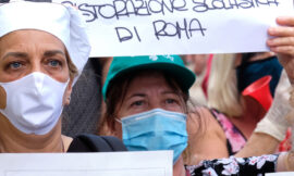 La prima manifestazione sindacale a Roma ai tempi del coronavirus – di Mimmo Dieni