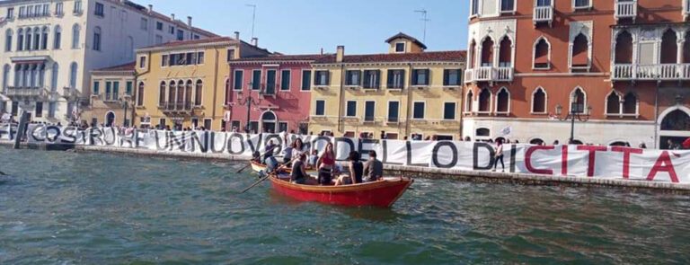 Scopri di più sull'articolo Venezia fu-turistica: “Niente può essere come prima” – di Salvatore Lihard