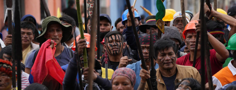 Scopri di più sull'articolo Ecuador: dopo il “levantamento” è tregua tra il presidente Lasso e il movimento indigeno – di Francesco Martone