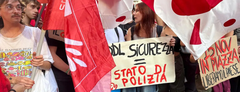 Scopri di più sull'articolo Italia e Unione europea: tra repressione e guerra – di Giacinto Botti