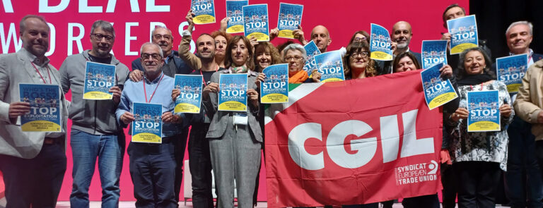 Scopri di più sull'articolo Il XV Congresso della Ces approva la proposta Cgil per una mobilitazione europea – di Andrea Malpassi e Salvatore Marra